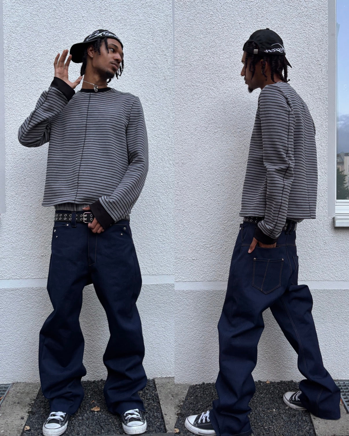 Blue 8 Pocket Selvedge Denim