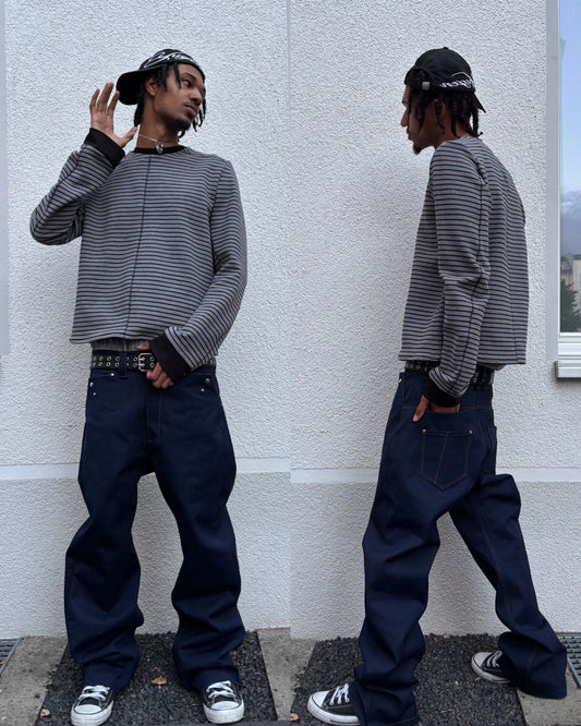 Blue 8 Pocket Selvedge Denim