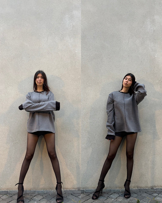 Striped Overlock Longsleeve